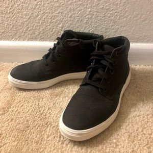 Timberland Womens Black High Top Sneakers
